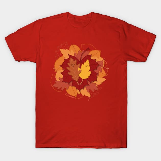 Fall In Love T-Shirt by chayground